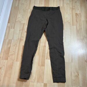 J.Crew Womens Mid Rise Brown Pixie Leggings Size 6R